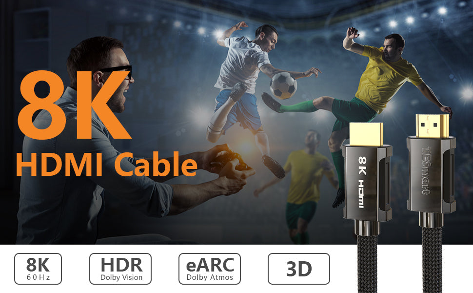 HDR and eARC and other features of 8K Cable (HDMI 2.1)