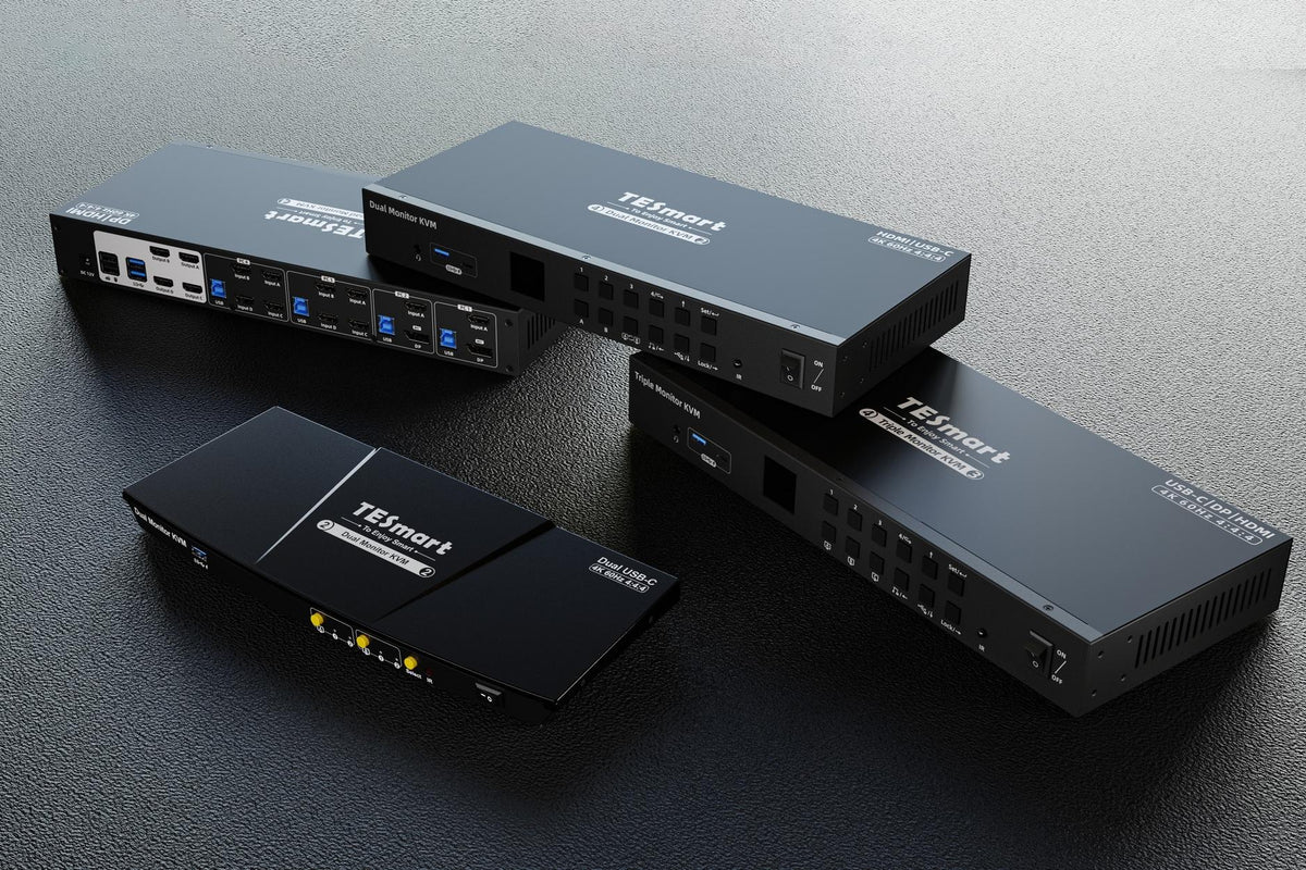 A Comprehensive Guide to KVM Switches Compatible with Laptops at TESmart