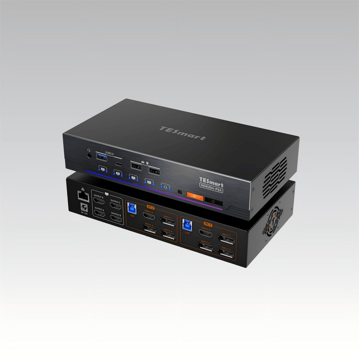 HDK204-P24: An Engineer-Level KVM for Quad-Monitor Workflows