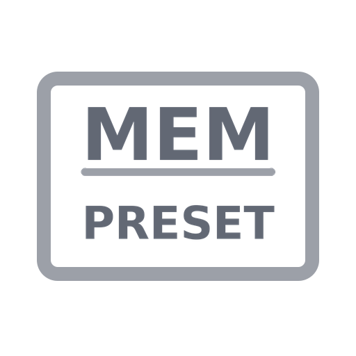 Presets + Power-Off Memory
