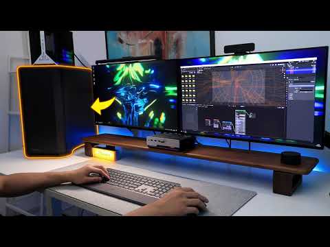 DP 1.4 Dual 8K@60Hz KVM Switch Gaming Dock for 2 PCs 2 Monitors, w/ EDID, G-Sync FreeSync