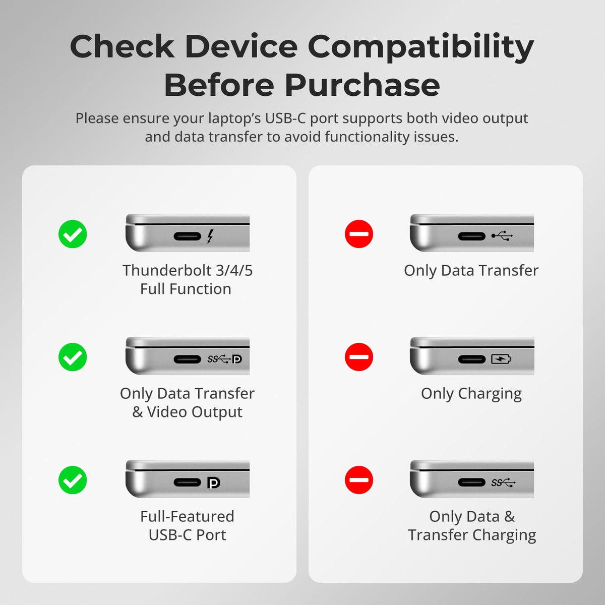 TESmart Dual Monitor KVM Switcher Dual 4K60Hz Hybrid KVM Docking Station Kit - USB-C with MST & EDID for 1 Laptop & 1 Desktop Dual 4K@60Hz Hybrid KVM Dock for 1 Laptop & 1 Desktop | TESmart