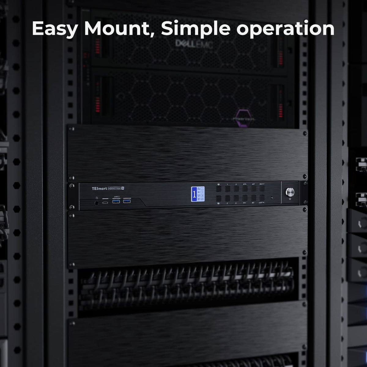 TESmart Dual Monitor KVM Switcher HDMI 2.1 & DP 1.4 Dual 8K60Hz KVM Switch for 8 PCs & 2 Monitors, w/ ADI Chip, EDID, VRR, FVA, ALLM, and Dynamic HDR HDMI 2.1 & DP 1.4 Dual 8K60Hz KVM Switch for 8 PCs & 2 Monitors, w/ ADI Chip, EDID, VRR, FVA, ALLM, and Dynamic HDR