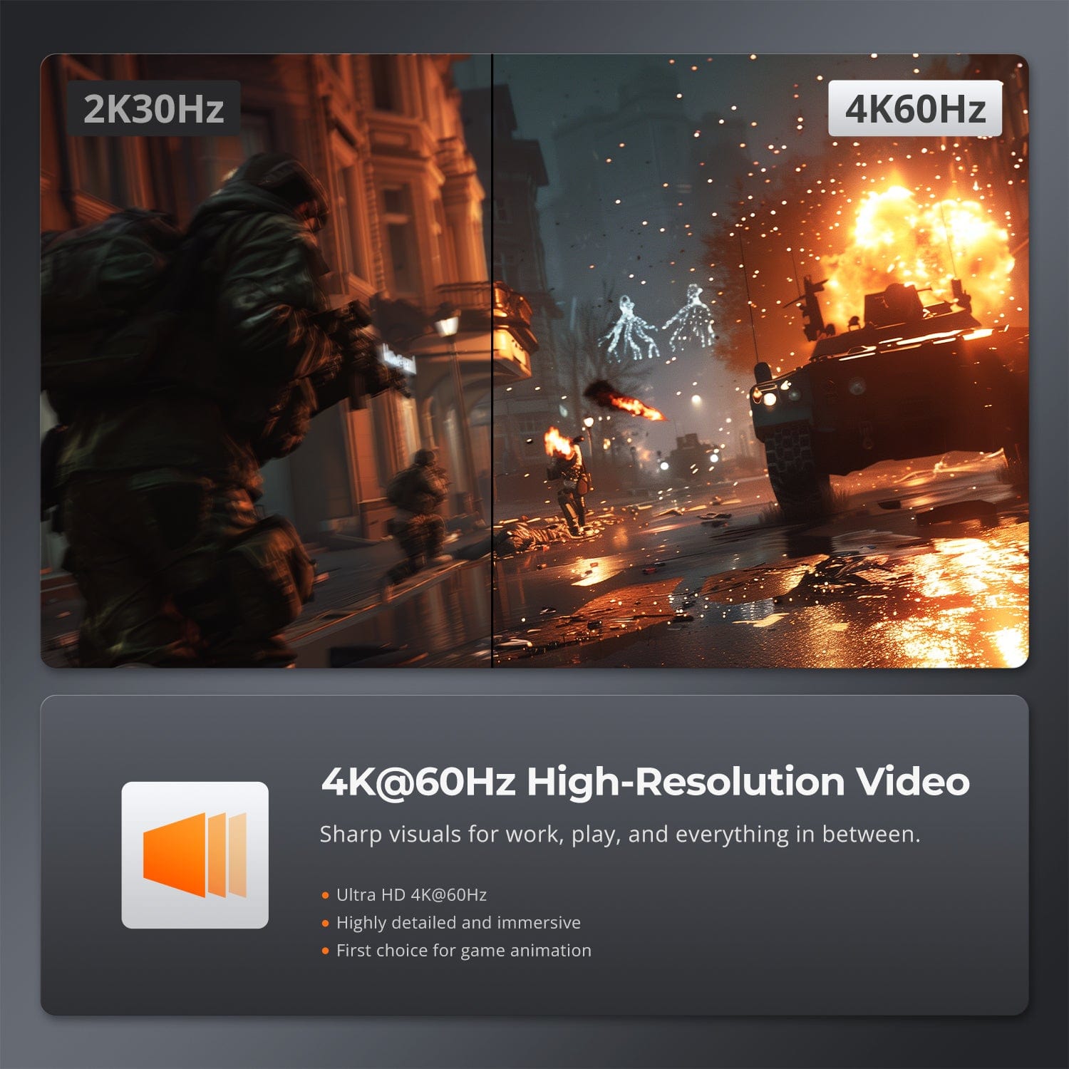 TESmart HDMI Switcher 8 Port Rackmount HDMI Switch 4K@60Hz with RS232/LAN 8 Port HDMI Switch 4K 60Hz Auto Switch With RS232/LAN-TESmart