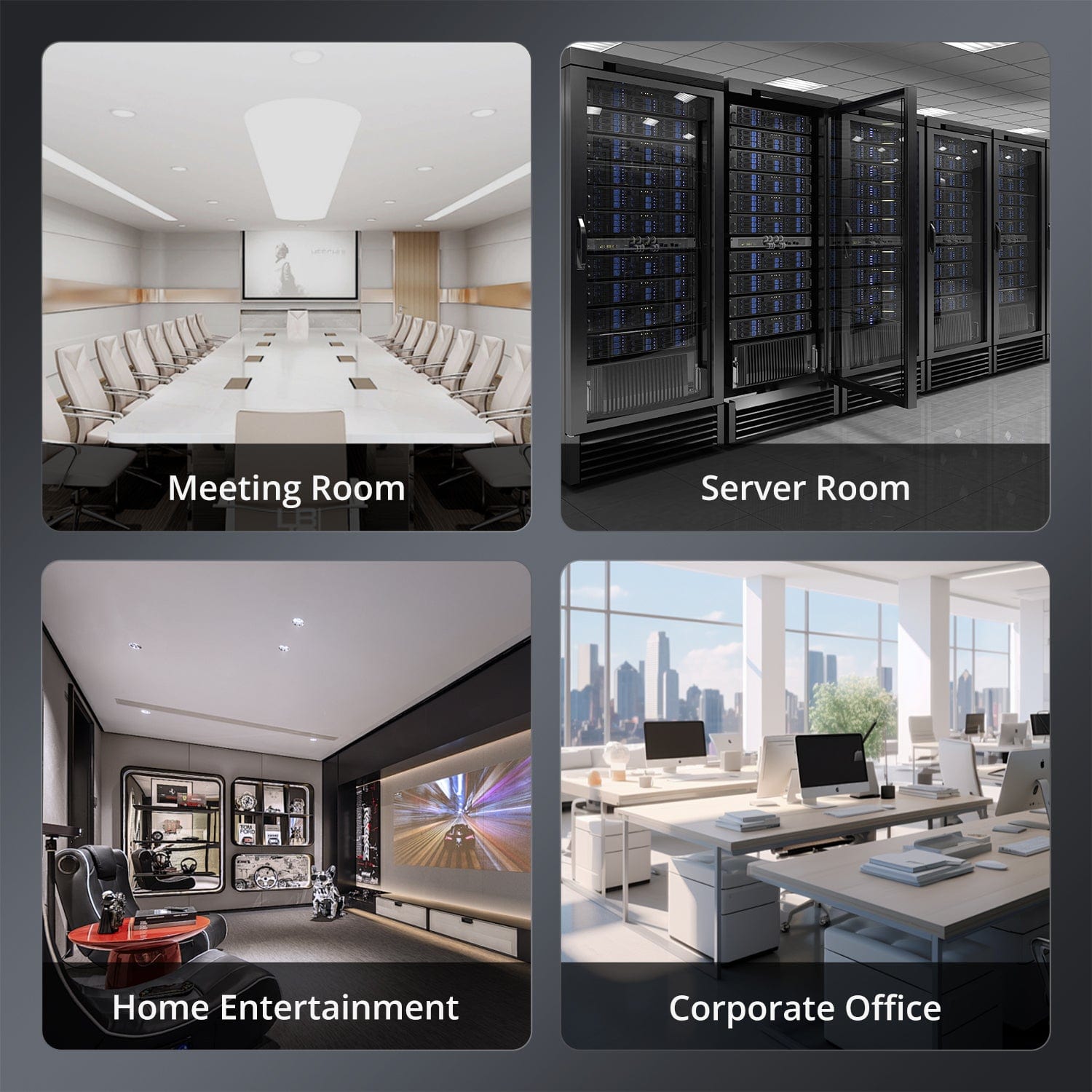 TESmart HDMI Switcher 8 Port Rackmount HDMI Switch 4K@60Hz with RS232/LAN 8 Port HDMI Switch 4K 60Hz Auto Switch With RS232/LAN-TESmart