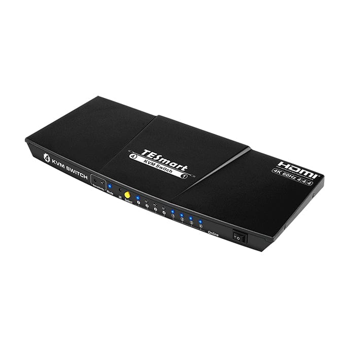 TESmart HKS0401A2U 4-port HDMI KVM switch, 4K60Hz