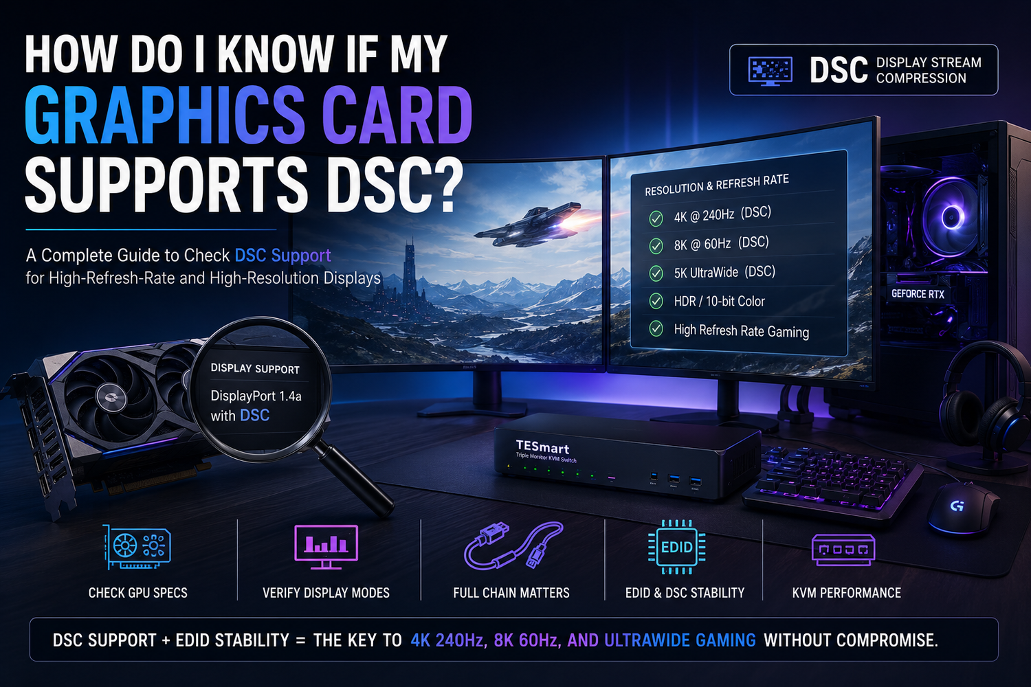 How Do I Know If My Graphics Card Supports DSC?