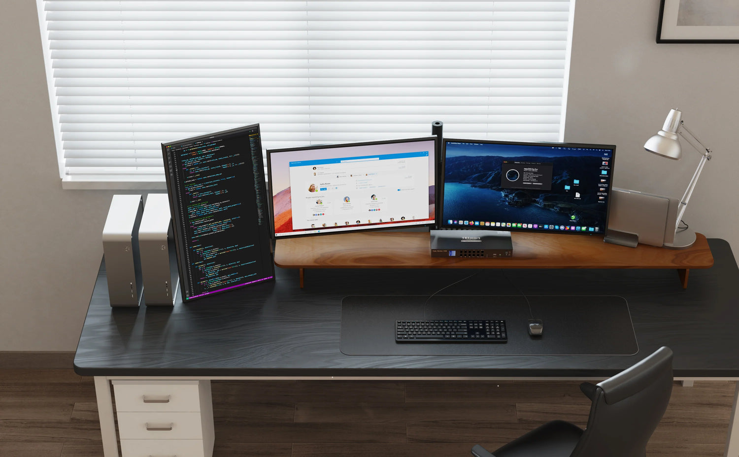 Breaking Boundaries: Exploring the Versatile Charm of the Triple Monitor KVM Switch