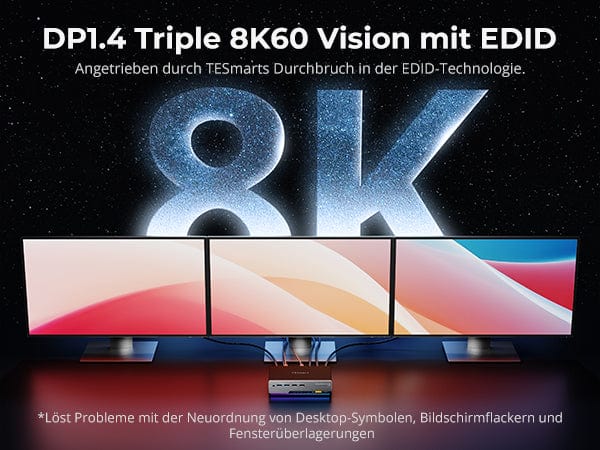 Do You Really Need an 8K Monitor in 2025?TESmart Launched The 8K KVM