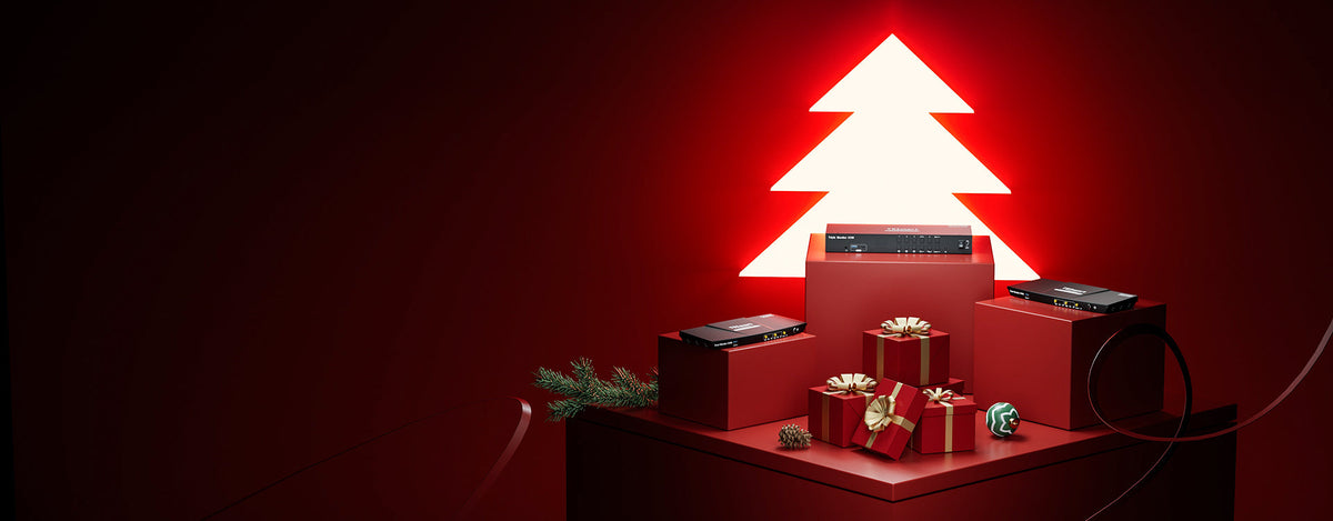 Enhancing Christmas Joy with TESmart Multi-Screen Management