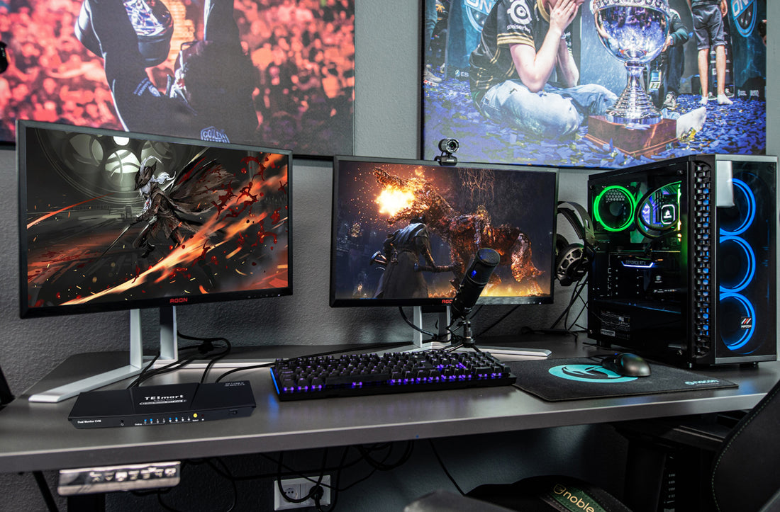 Does KVM Switching Cause Gaming Latency? An A-Z Guide – TESmart