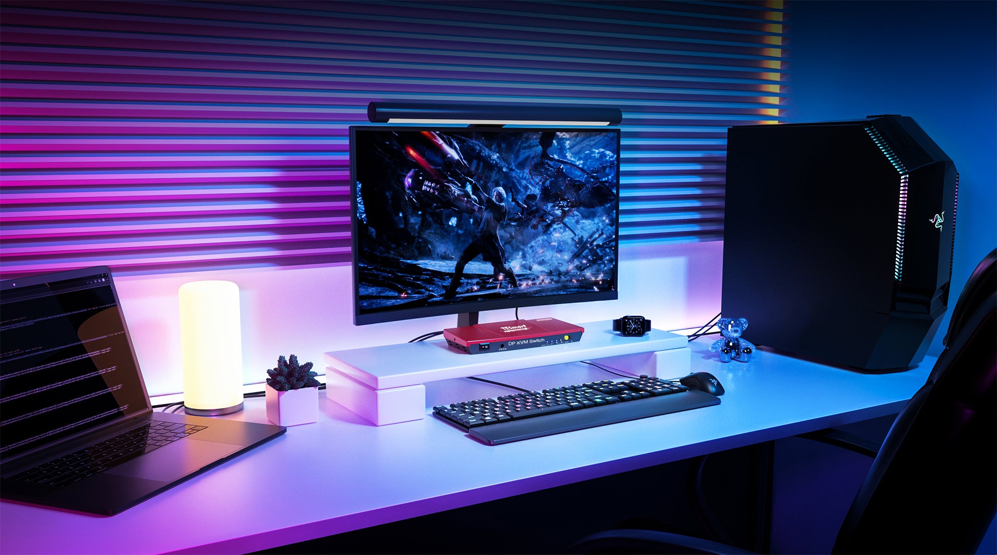 High Refresh Rate and KVM Switch Enhancing Visual Experience TESmart