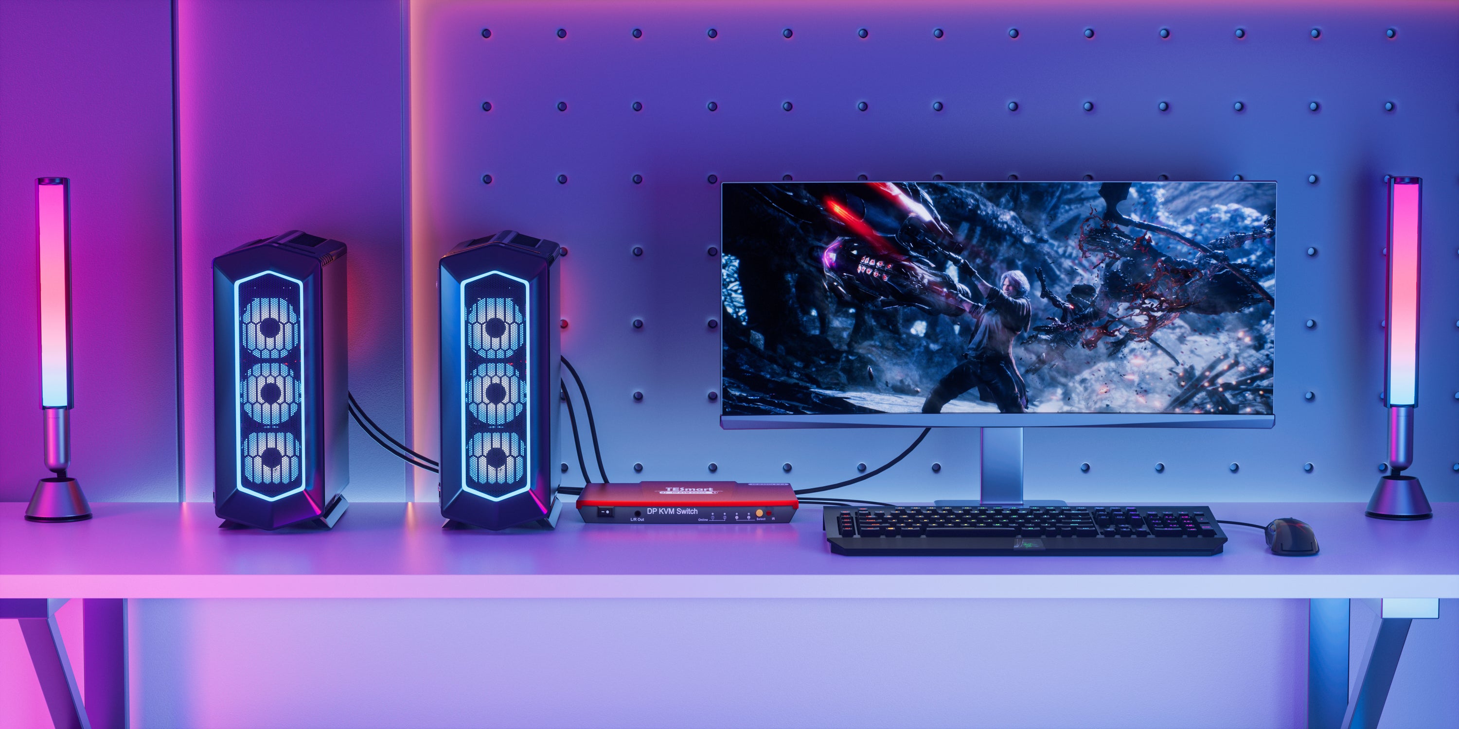 Building a Versatile Gaming Setup: Effortless Multi-Device Switching with a KVM Switch