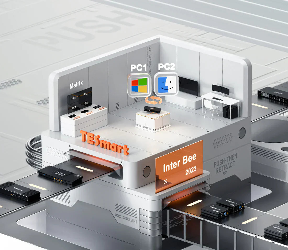 TESmart Spotlights Advanced KVM Solutions at Inter BEE 2023 Japan