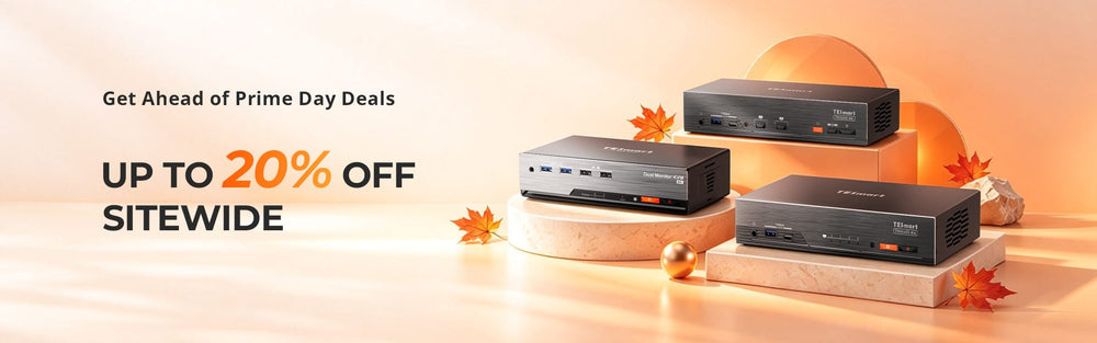 TESmart Autumn Sale 2026 | Up to 20% Off KVM Switches