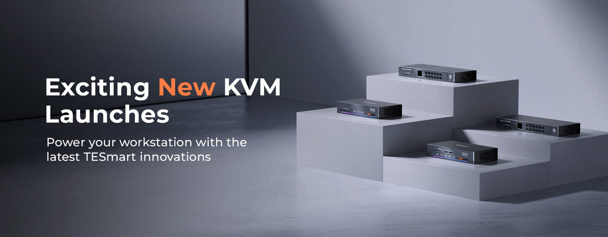 New KVM Switches for Multi-Device Setups | TESmart