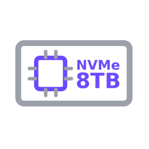 PCIe 5.0 NVMe / 8TB