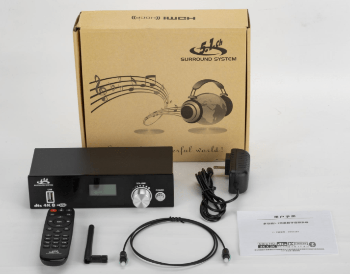 TESmart BHH0301C1U TESmart Accessoriess 3*1 HDMI Switch with Audio Amplifier