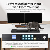 TESmart Dual Monitor KVM Switcher HDMI 2.1 & DP 1.4 Dual 8K60Hz KVM Switch for 8 PCs & 2 Monitors, w/ ADI Chip, EDID, VRR, FVA, ALLM, and Dynamic HDR HDMI 2.1 & DP 1.4 Dual 8K60Hz KVM Switch for 8 PCs & 2 Monitors, w/ ADI Chip, EDID, VRR, FVA, ALLM, and Dynamic HDR