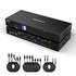 TESmart HDC403-P23-USBK-N Triple Monitor KVM Switch Triple Monitor MST KVM Docking Station Kit - 4K60Hz, EDID for 1 Laptop & 3 PCs 10652805092208 Triple Monitor MST KVM Dock - 4K60Hz, EDID for 1 Laptop & 3 PCs US Plug