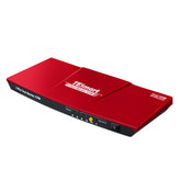 TESmart HKS202-P23-USRD Dual Monitor KVM Switcher 2 Port Dual Monitor KVM Switch Kit HDMI 4K60Hz with USB 3.0 Docking Station, EDID 2 Port Dual Monitor KVM Switch Kit HDMI 4K60Hz with USB 3.0 Docking Station, EDID US Plug（Red）