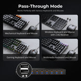 TESmart HKS801-M24-USBK HDMI 2.1 8K60Hz 8x1 KVM Switch for 8 PCs & 1 Monitor, w/ ADI Chip, EDID Emulator, VRR, FVA, ALLM, 48Gbps, and Dynamic HDR 10652805091973 HDMI 2.1 8K60Hz 8x1 KVM Switch for 8 PCs & 1 Monitor, ADI Chip, EDID, VRR, FVA, ALLM, HDR