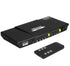 TESmart HSW401-E23-USBK HDMI Switcher 4 Port HDMI Switch 4K60Hz with S/PDIF & L/R 4 Port HDMI Switch 4K 60Hz with Audio Out,Remote-TESmart US Plug / Black