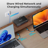 TESmart KVM Switch 2-Port Dual-Monitor KVM for Apple Studio Display – Up to 5K@60Hz, Compatible with Thunderbolt™ 4 Devices 2-Port Dual-Monitor KVM for Apple Studio Display – Up to 5K@60Hz, Compatible with Thunderbolt™ 4 Devices