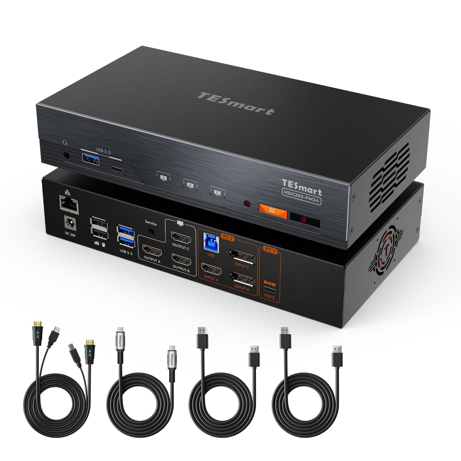 その他 TB4 KVM Dock PD60W TB4 KVM Dock PD60W【Thunderbolt™4接続 PC×2台切替器】 (CKVMTB4UP60