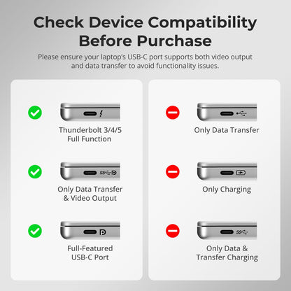 TESmart NEW Triple 4K60Hz DisplayLink® Hybrid KVM Docking Station – USB-C with EDID &amp; 100W PD for 2 PCs (Mac &amp; Desktop) Triple 4K60Hz DisplayLink® KVM Dock – USB-C, Smart EDID &amp; 100W PD | TESmart