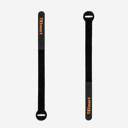TESmart TEG01 Reusable Nylon Hook &amp; Loop Cable Ties - 15x250mm Self-Gripping Straps for Wire Management, Secure &amp; Durable Cord Organization for Home/Office/Data Center Reusable Nylon Hook &amp; Loop Cable Ties - 15x250mm Self-Gripping Straps for Wire Management, Secure &amp; Durable Cord Organization for Home/Office/Data Center
