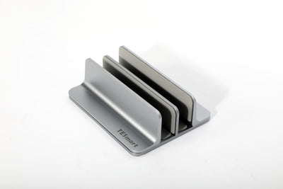 TESmart TEG02 Aluminum & Silicone Laptop Stand - 11x13.5x4.5cm Compact Foldable Notebook Riser Aluminum & Silicone Laptop Stand - 11x13.5x4.5cm Compact Foldable Notebook Riser