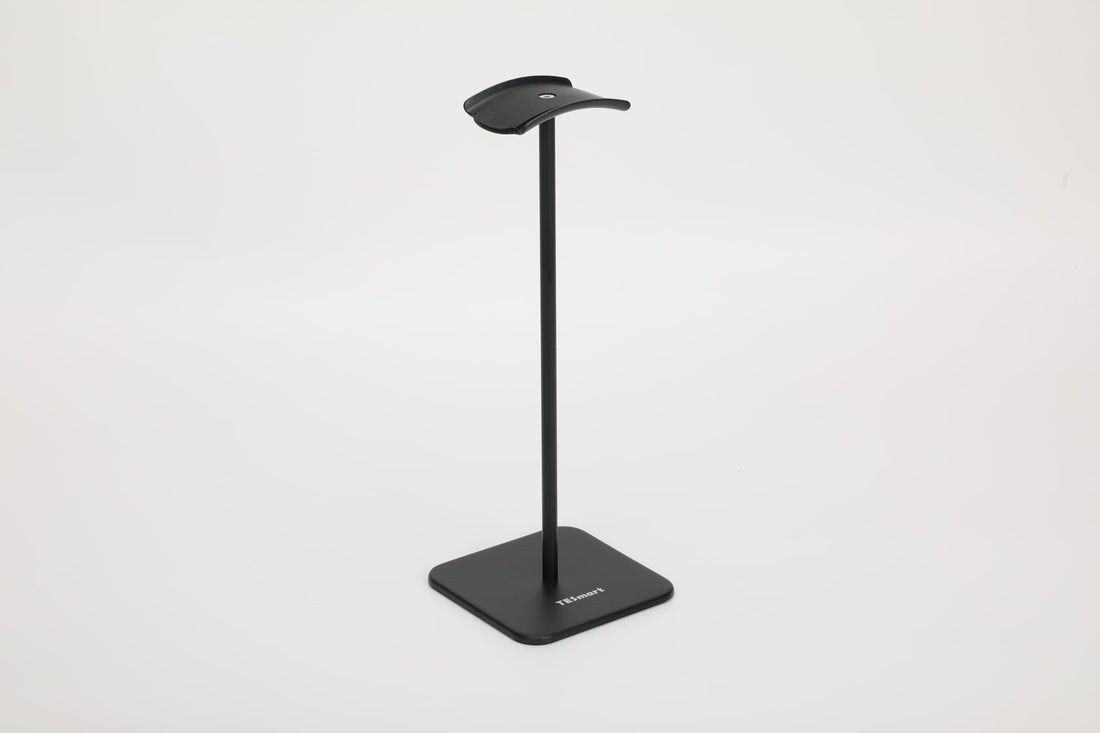 TESmart TEG05 Aluminum Alloy &amp; Silicone Headphone Stand - 272x100x100mm Metal Core Construction Aluminum Alloy &amp; Silicone Headphone Stand - 272x100x100mm Metal Core Construction