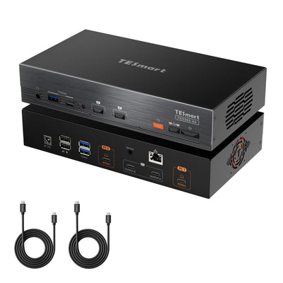 TESmart TKS202-X4-USBK KVM Switch 2-Port Dual-Monitor KVM for Apple Studio Display – Up to 5K@60Hz, Compatible with Thunderbolt™ 4 Devices 10617230232490 2-Port Dual-Monitor KVM for Apple Studio Display – Up to 5K@60Hz, Compatible with Thunderbolt™ 4 Devices US Plug