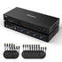 TESmart Triple Monitor KVM Switch 4 Port Triple Monitor KVM Switch HDMI 4K60Hz with USB 3.0 Hub, Headset, Audio&Microphone Triple Monitor KVM Switch – 4 Port HDMI 4K with USB Hub | TESmart