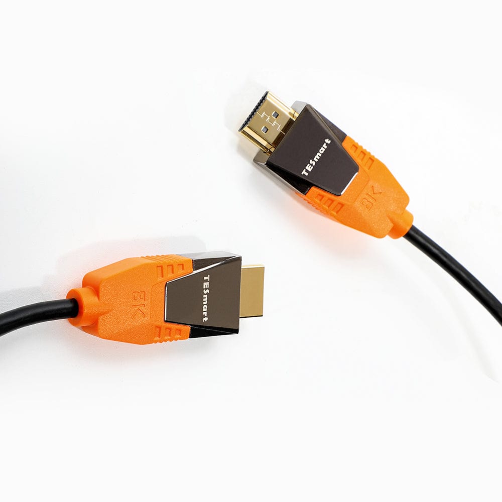 TESmart Ultra 8K HDMI 2.1 Cable - 48Gbps True 8K@60Hz for NVIDIA/AMD/Mac/Linux/PS5/Xbox - Zinc Alloy Connector & VW-1 Fire-Rated Jacket Ultra 8K HDMI 2.1 Cable - 48Gbps True 8K@60Hz for NVIDIA/AMD/Mac/Linux/PS5/Xbox - Zinc Alloy Connector & VW-1 Fire-Rated Jacket